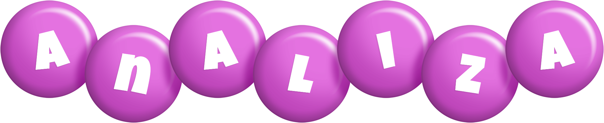 Analiza candy-purple logo