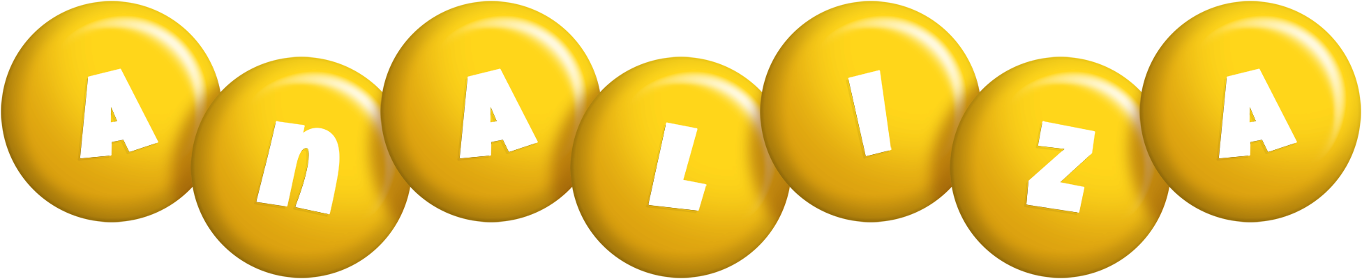 Analiza candy-yellow logo