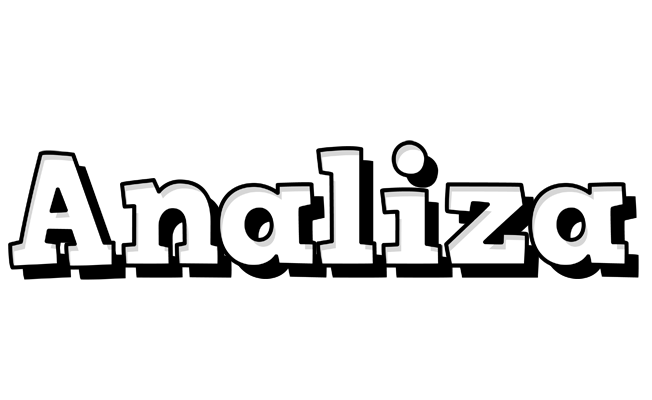 Analiza snowing logo