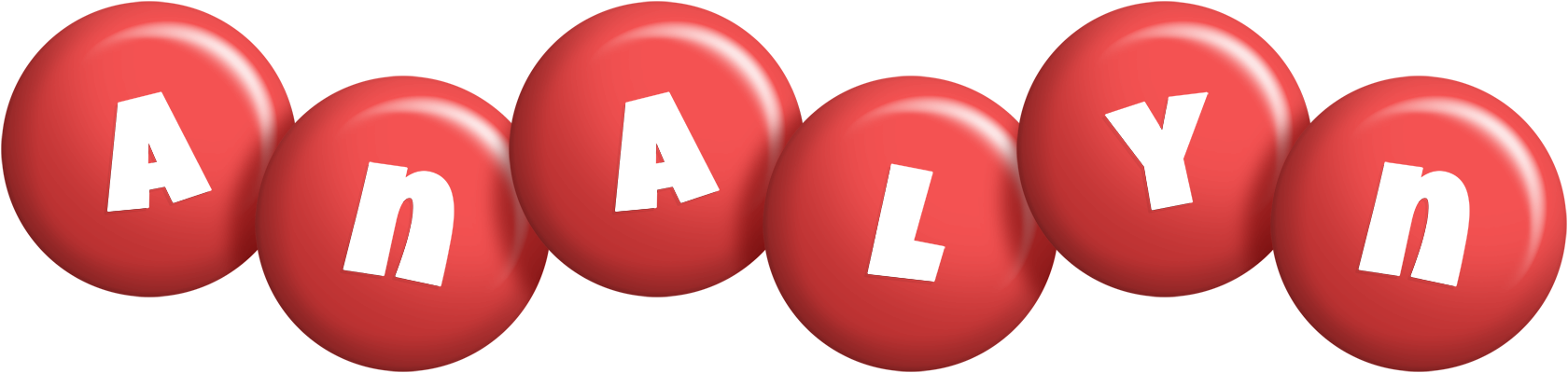 Analyn candy-red logo