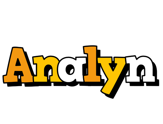 Analyn cartoon logo