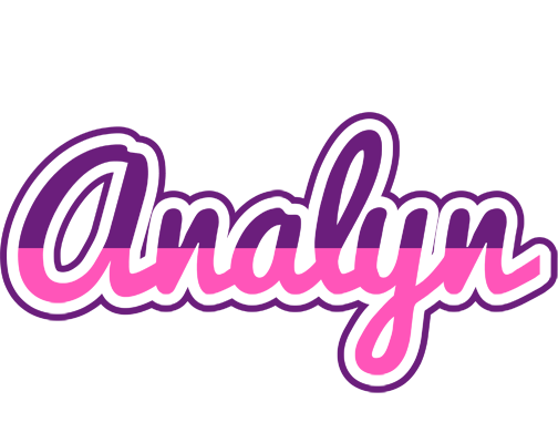Analyn cheerful logo