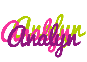 Analyn flowers logo