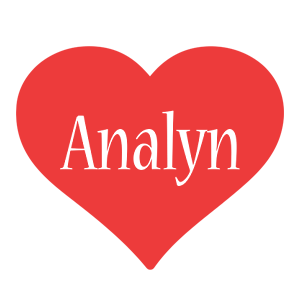 Analyn love logo