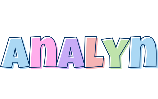 Analyn pastel logo