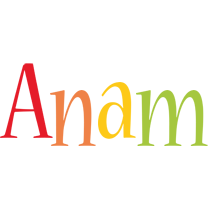 Anam birthday logo