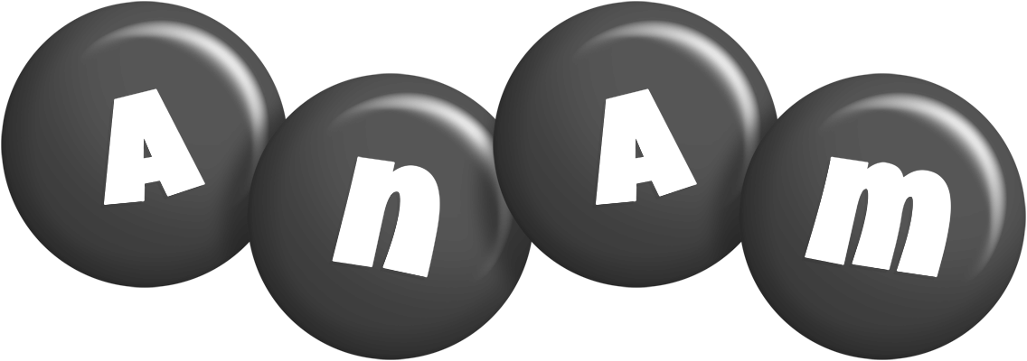 Anam candy-black logo
