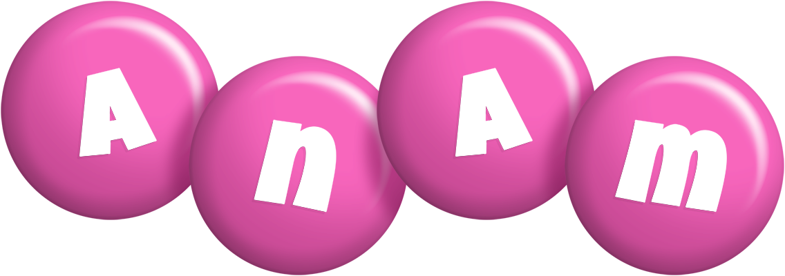 Anam candy-pink logo