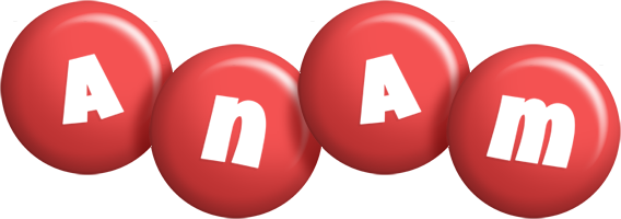 Anam candy-red logo
