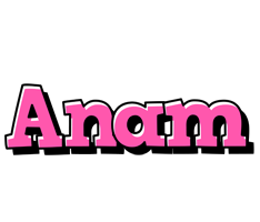 Anam girlish logo