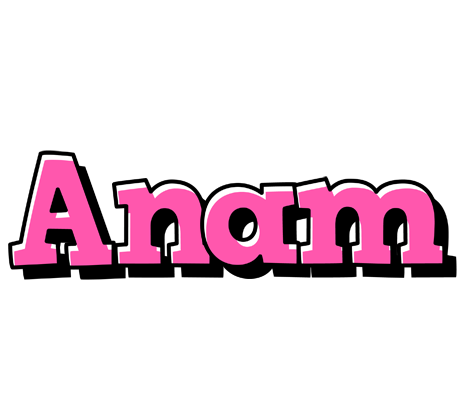 Anam girlish logo