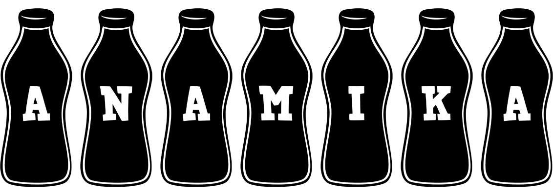 Anamika bottle logo