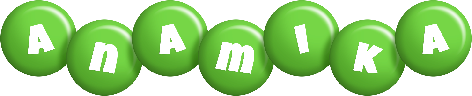 Anamika candy-green logo