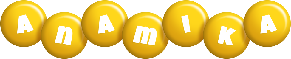 Anamika candy-yellow logo