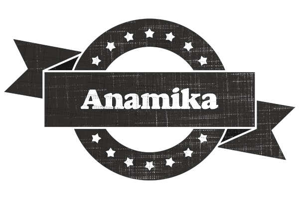 Anamika grunge logo