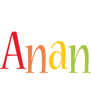 Anan birthday logo