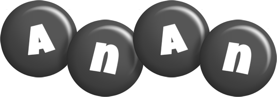 Anan candy-black logo