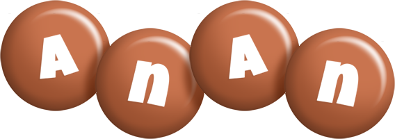 Anan candy-brown logo