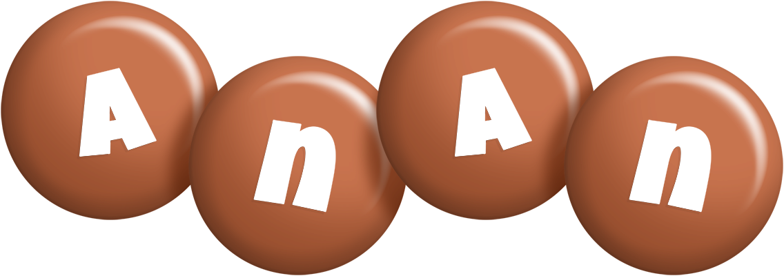 Anan candy-brown logo