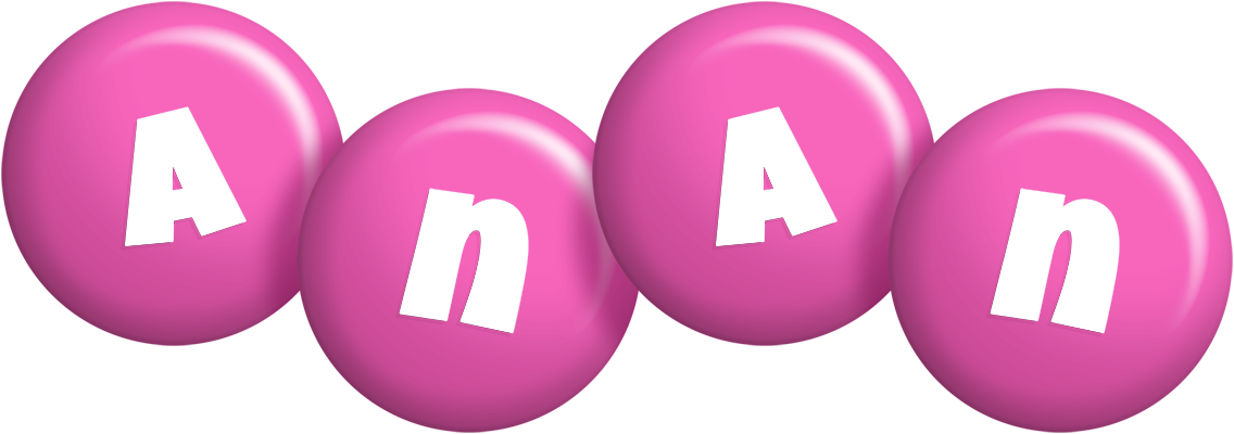 Anan candy-pink logo
