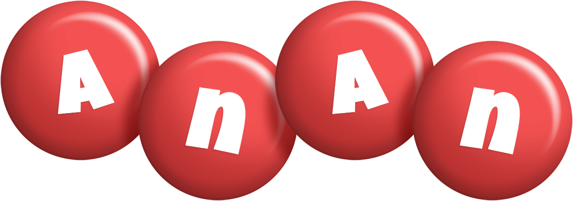 Anan candy-red logo