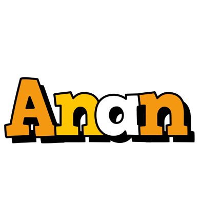 Anan cartoon logo