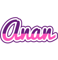Anan cheerful logo