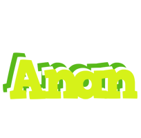 Anan citrus logo