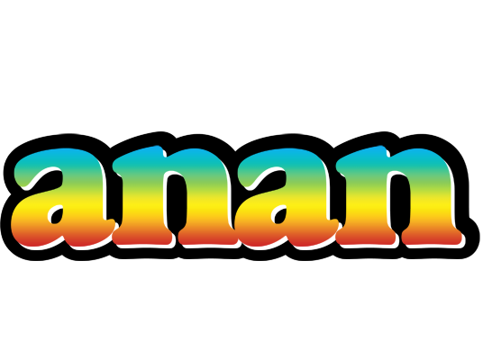 Anan color logo