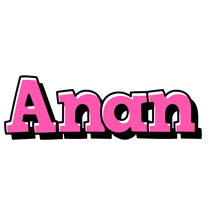 Anan girlish logo