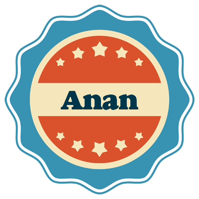Anan labels logo