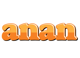 Anan orange logo