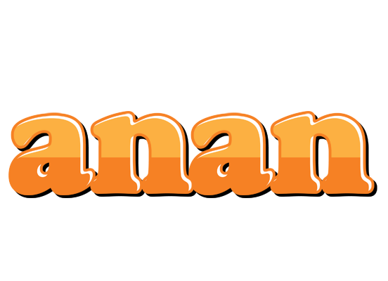 Anan orange logo