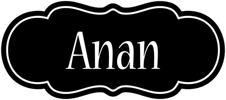 Anan welcome logo