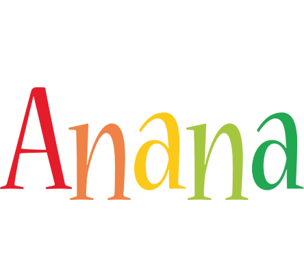 Anana birthday logo