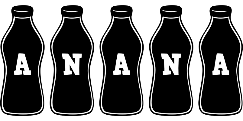 Anana bottle logo