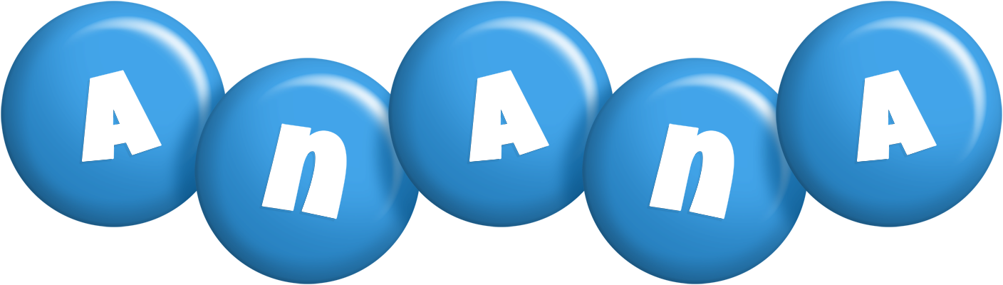 Anana candy-blue logo