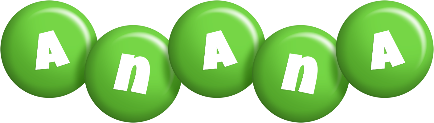 Anana candy-green logo