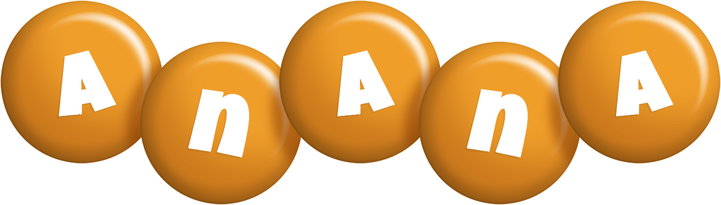 Anana candy-orange logo