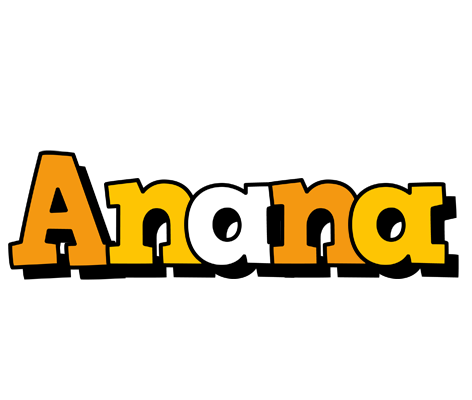 Anana cartoon logo
