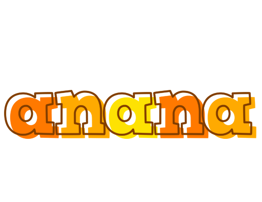 Anana desert logo