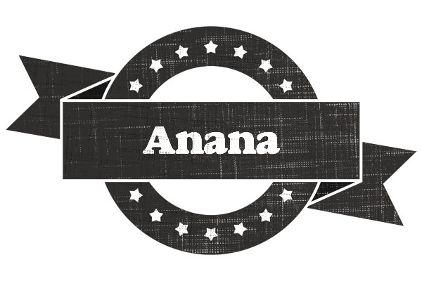 Anana grunge logo