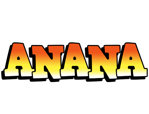 Anana sunset logo
