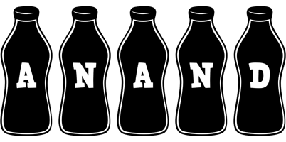 Anand bottle logo