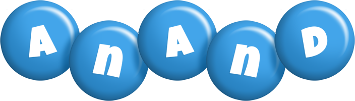 Anand candy-blue logo