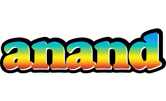 Anand color logo