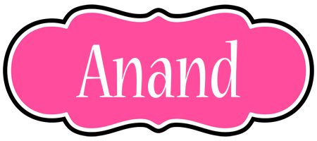 Anand invitation logo