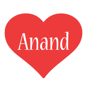Anand love logo