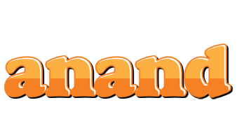 Anand orange logo