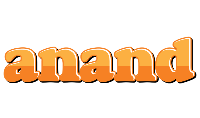 Anand orange logo